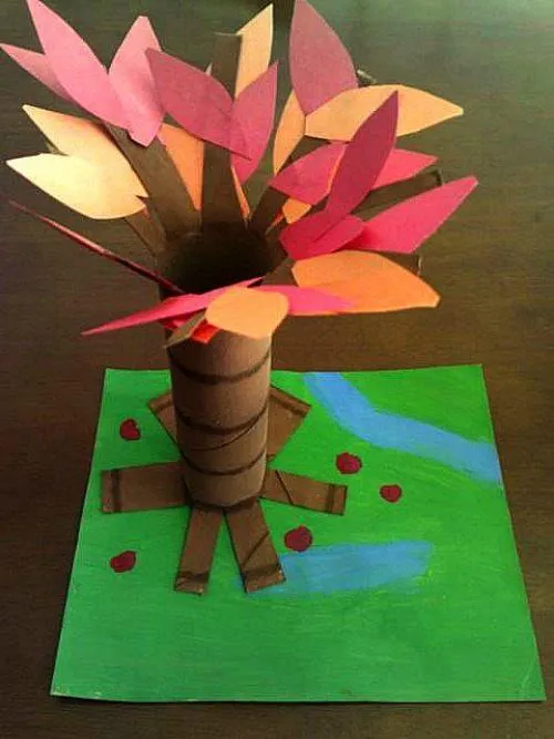tp roll fall craft