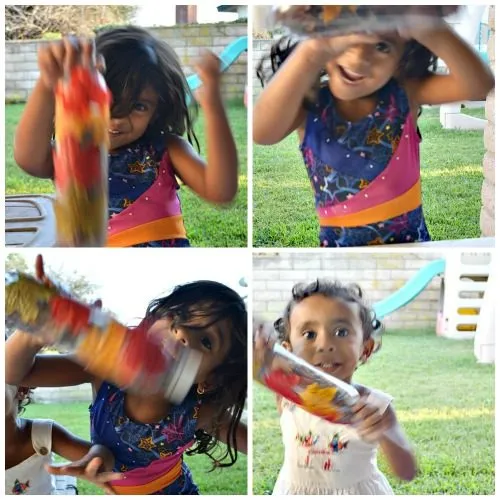 kids having with maracas