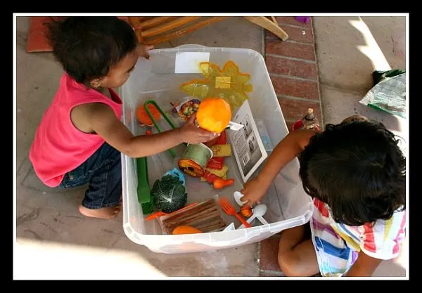 Fall Sensory Bin