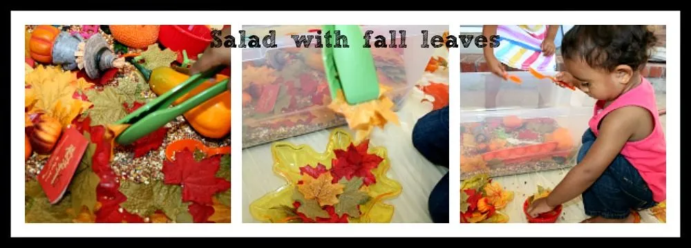 Fall Sensory Bin