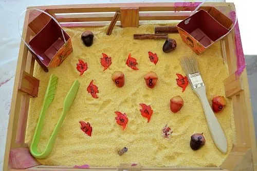 invitation to learn with fall themes