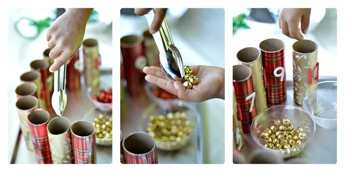 v=fine motor activities with jingle bells and paper rolls