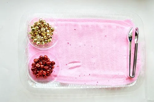 peppermint fine motor tray