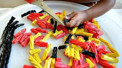cutting twizzlers