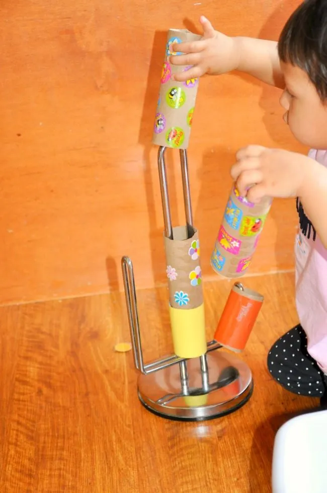building blocks with tp rolls