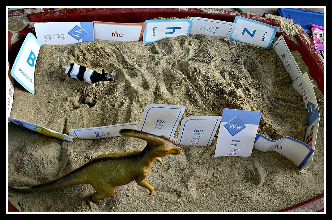 Flash Card Building in the Sandbox