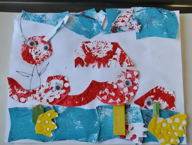 paper collage activities for kids