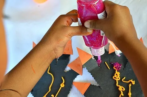 glitter glue