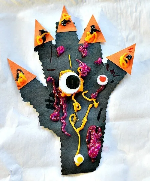 preschooler halloween craft
