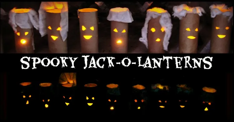 Halloween Crafts using Toilet Paper Rolls