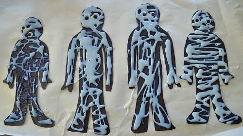 halloween CRAFTS WITH GLUE