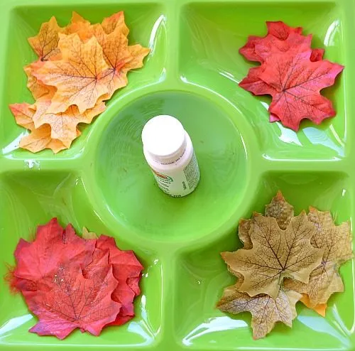 materials for leaf ghosts