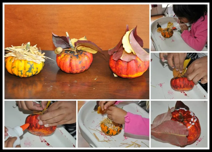 Halloween Mini Pumpkin Craft