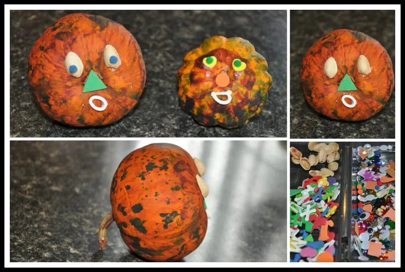 Halloween Mini Pumpkin Craft