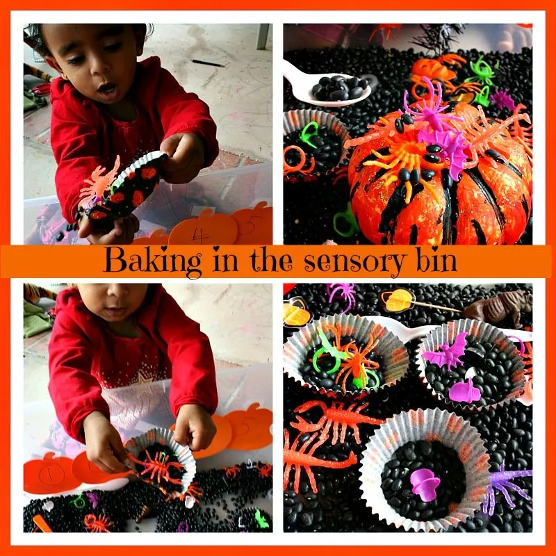 Halloween Sensory Bin