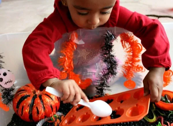Halloween Sensory Bin