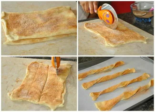 pillsbury cresent rolls churros