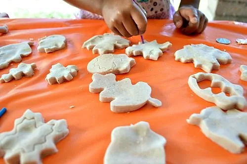 creating fall ornaments