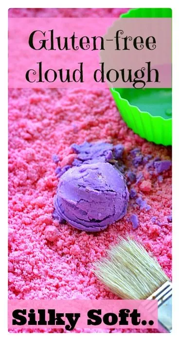Homemade gluten free cloud dough recipe
