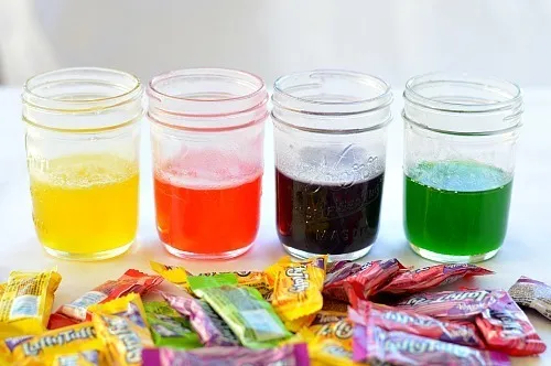 melted candy paint