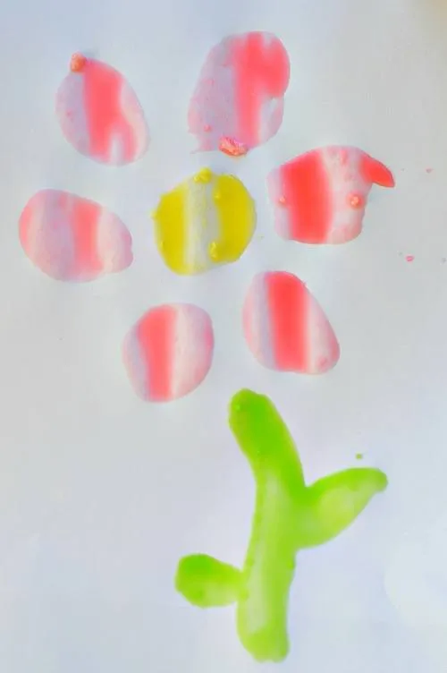 homemade watercolors art
