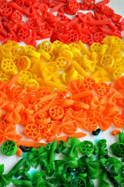 rainbow pasta