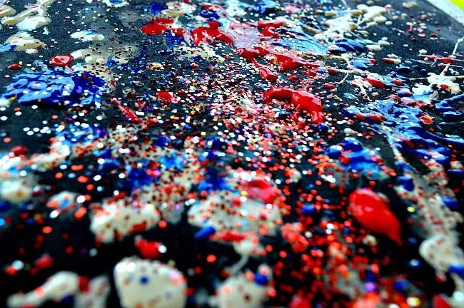 splatter art