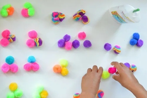 use pompoms