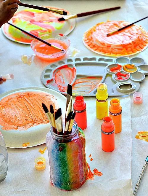 painting sundials