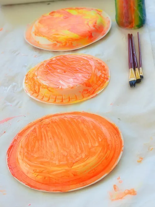 colored sundials