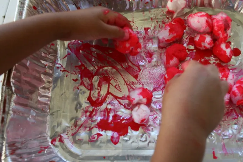red apple tree craft