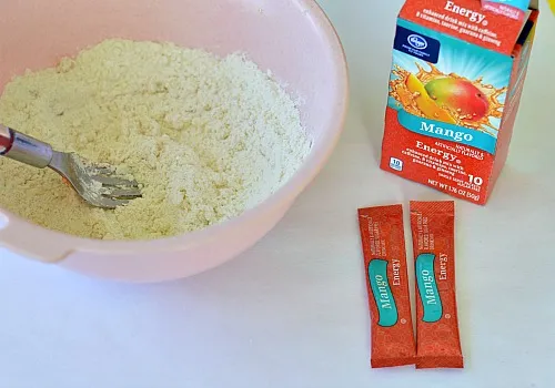 materials for mango playdough