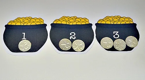 counting coins - hands on math activities