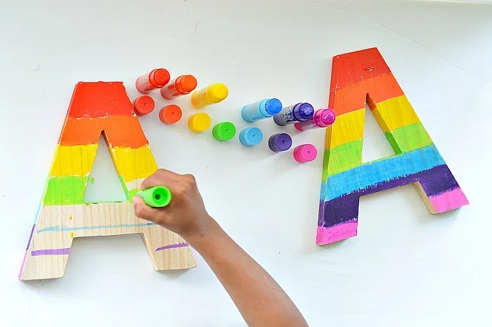 rainbow-initials-art