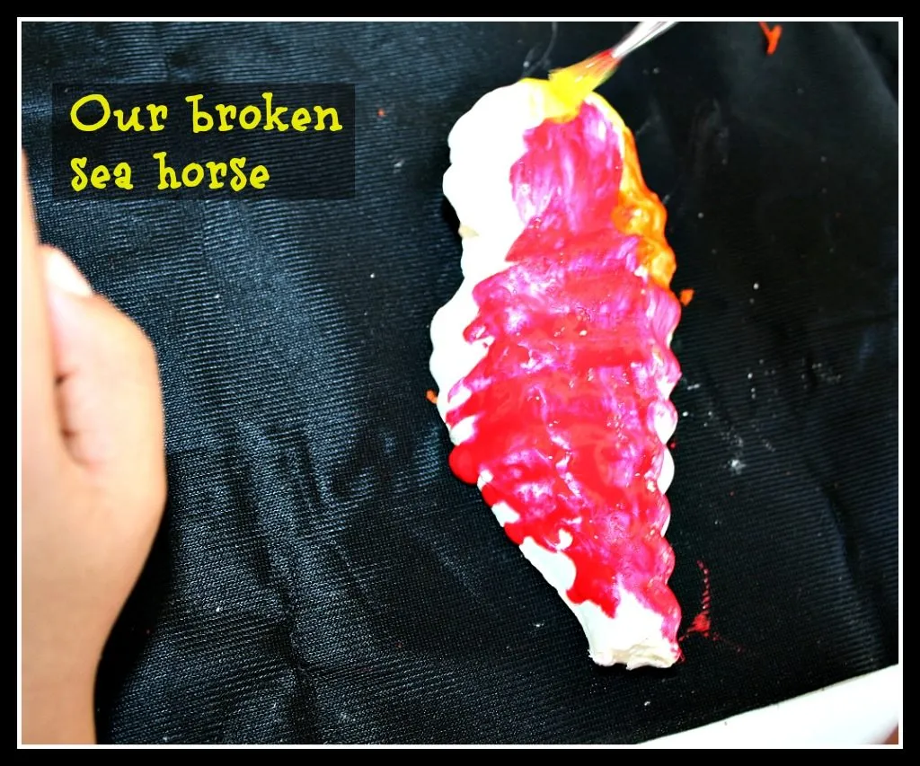 Plaster of Paris Seahorses