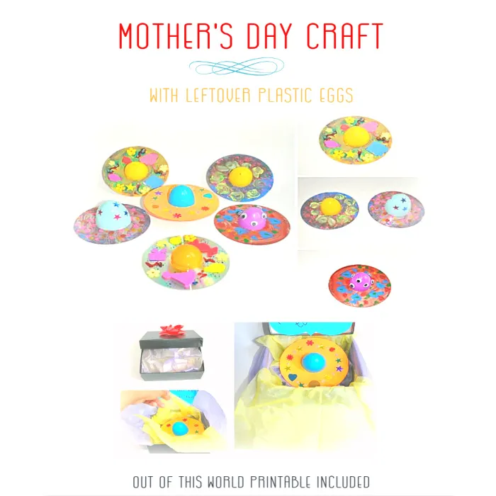 Mother's Day Crafts : Upcycle a CD for an out of this world gift