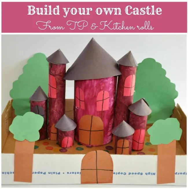 Castle from TP rolls