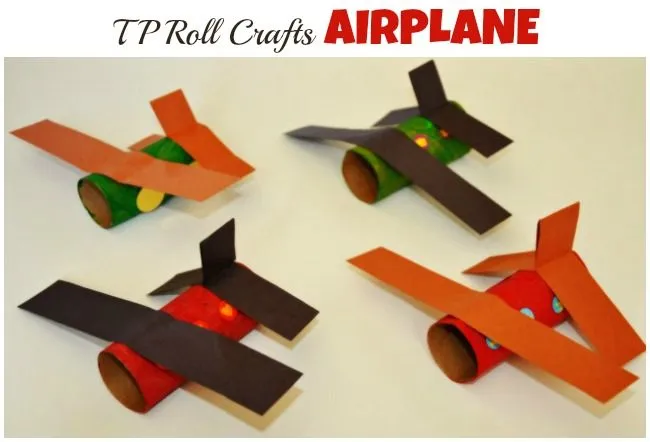 tp roll airplane craft