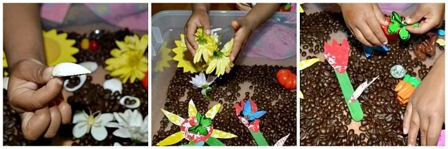 sensory activities based on kevin henkes my garden