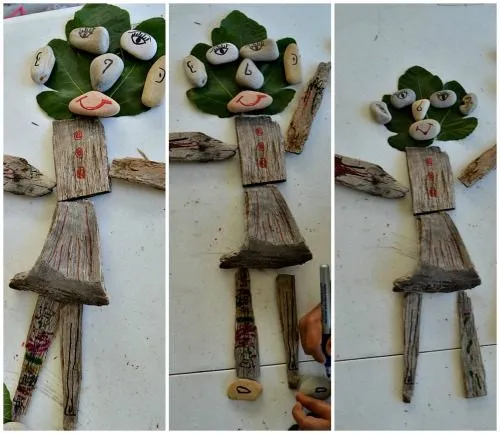 rock humans for nature play