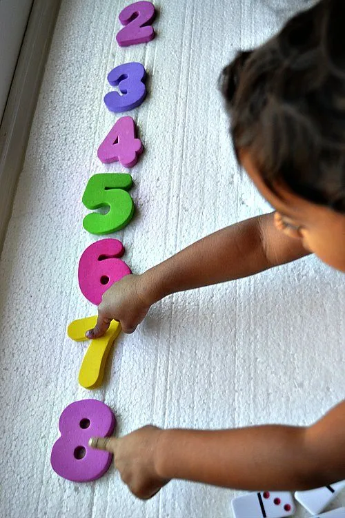 arranging the numbers