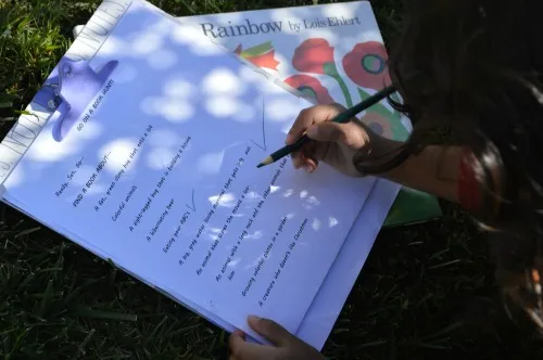 book riddles book hunt