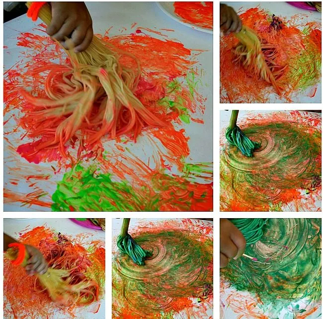 spag painting collage