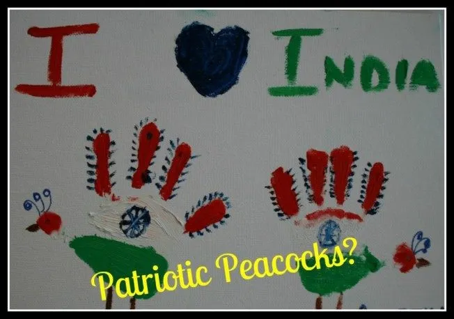 Patriotic Peacock &ndash;India&rsquo;s national bird