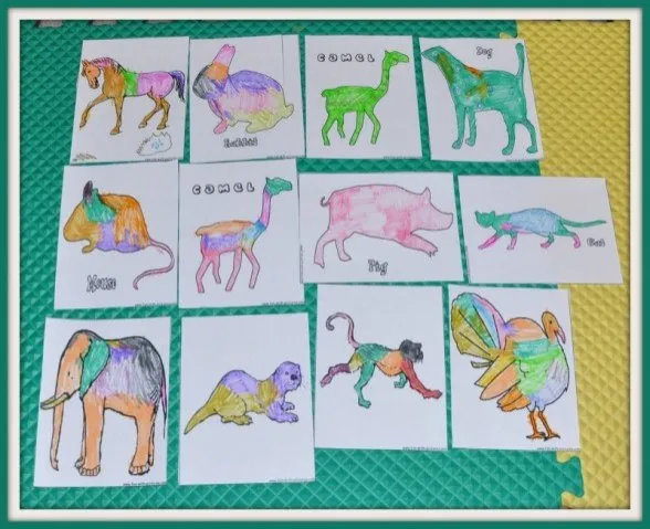 Who Lost His Tail? Animal Tail Matching Game