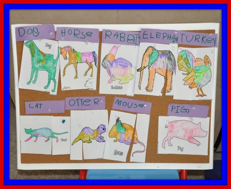 Who Lost His Tail? Animal Tail Matching Game