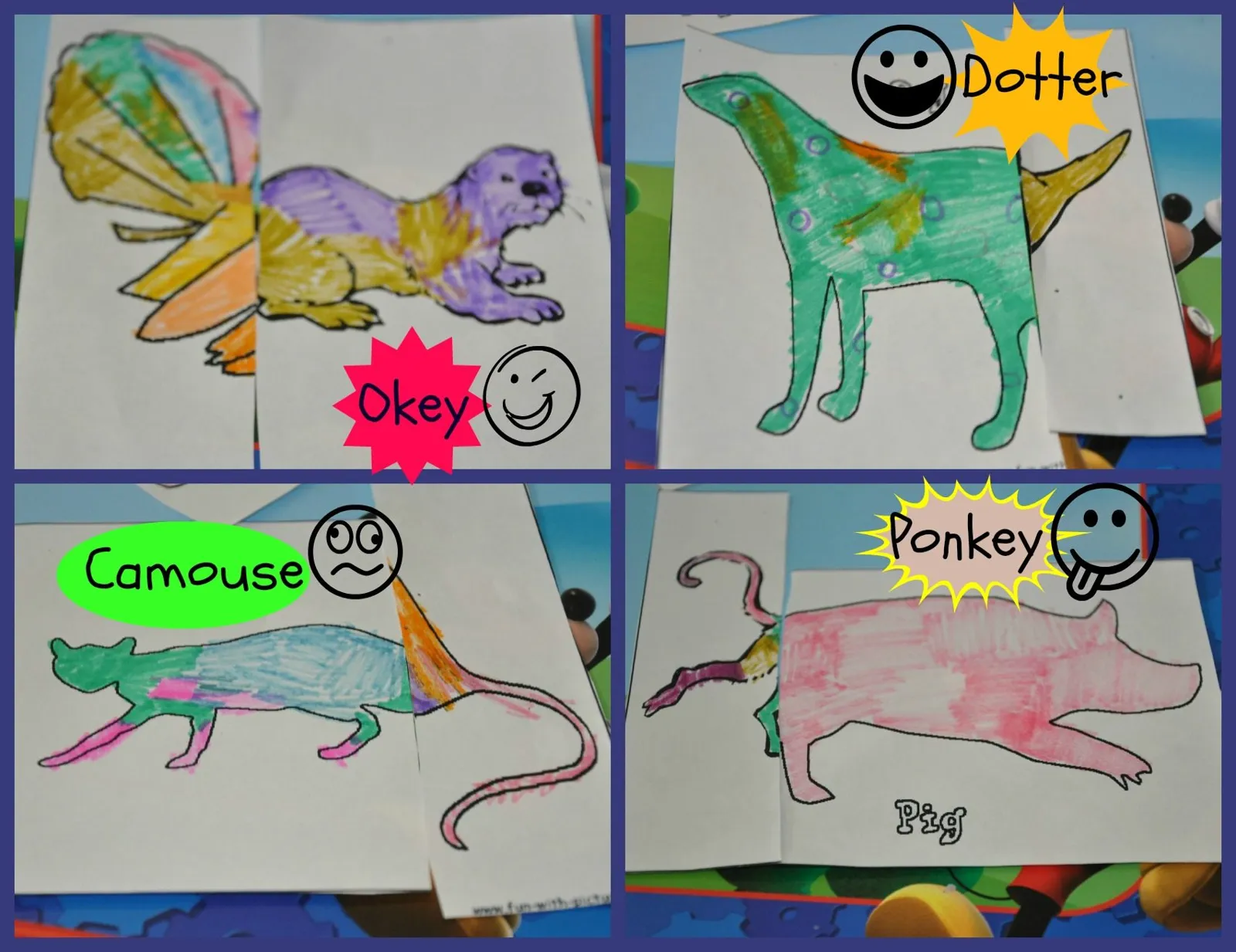 Who Lost His Tail? Animal Tail Matching Game