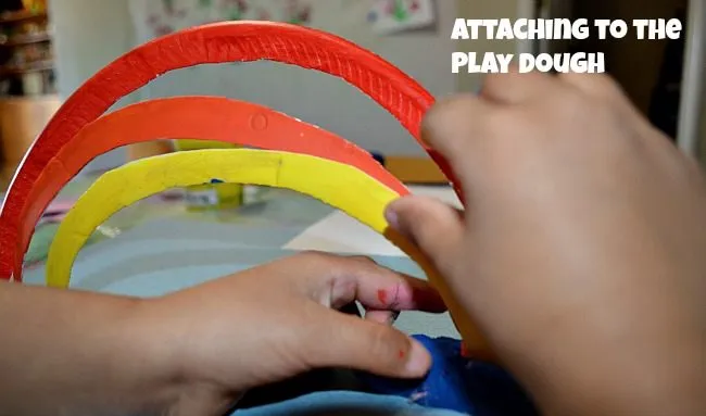 attaching rainbows