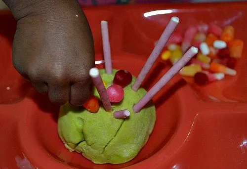 pokey sticks playdough