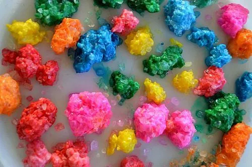 rocky gems for sensory play